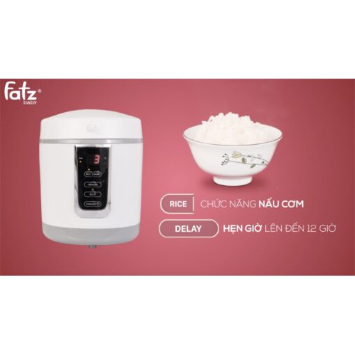 Nồi nấu đa năng có chức năng hâm sữa FATZ BABY COOK 1/2/3