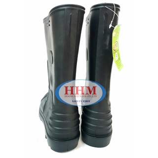 Ủng xốp siêu nhẹ màu đen