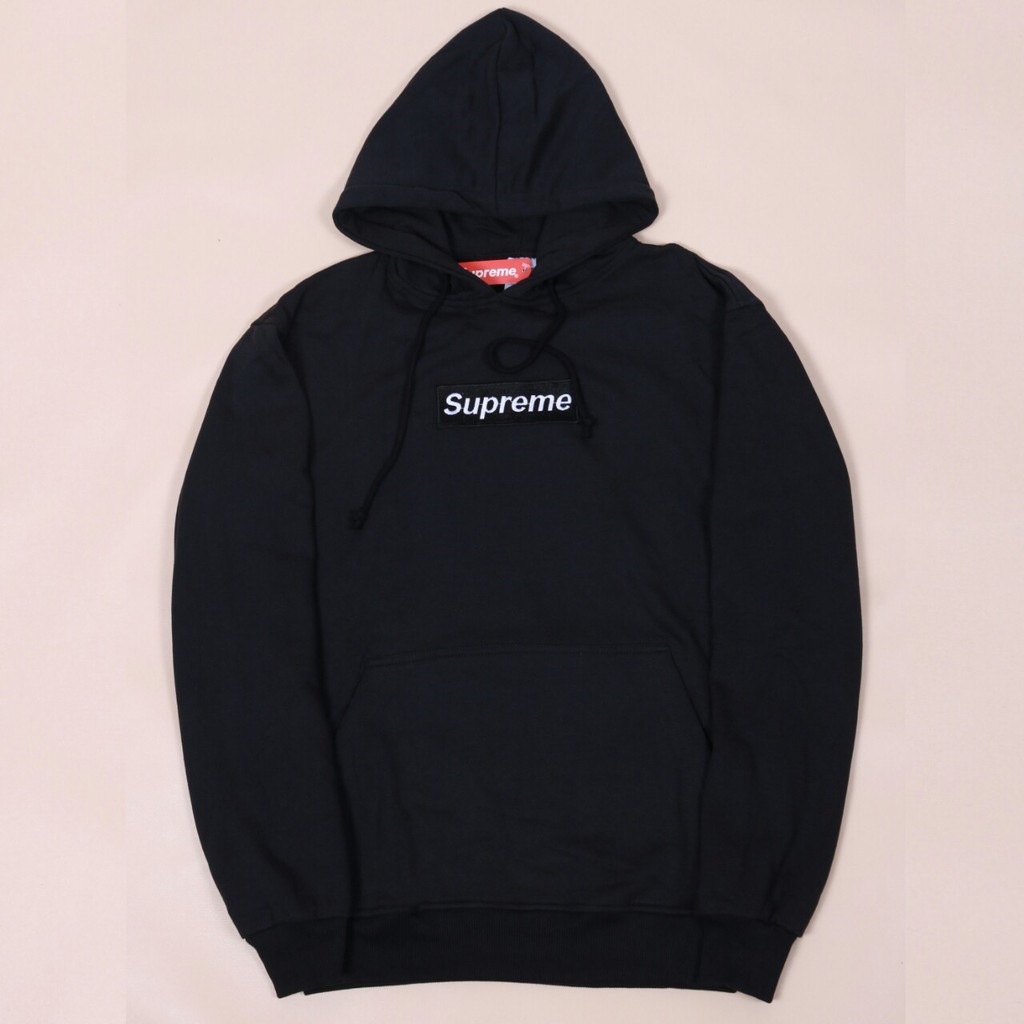 Áo Hoodie Supreme Màu Đen Thời Trang Trẻ Trung