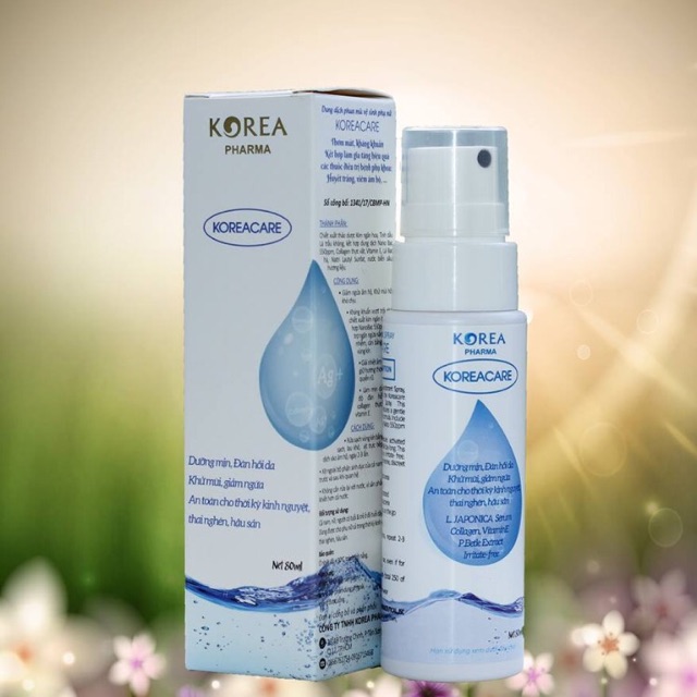 ✅Xịt khoáng vệ sinh phụ nữ KOREACARE