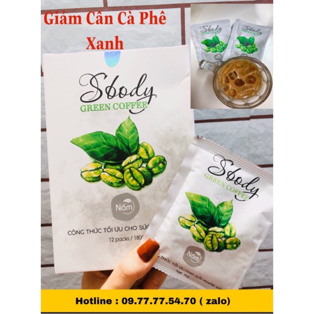 [ UY TÍN ] GIẢM CÂN SBODY GREEN COFFEE