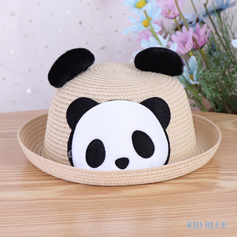 Nón Vành Tròn In Họa Tiết Hoạt Hình Cho Bé