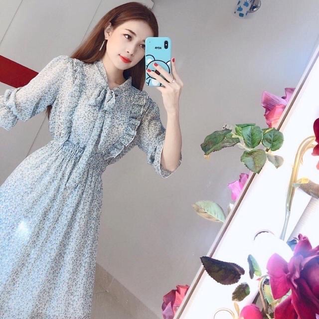 Combo 2 đầm voan hoa 🎀