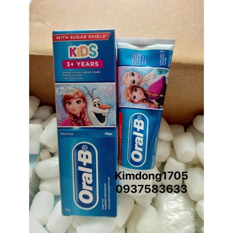 kem đánh răng Oral-B 3+