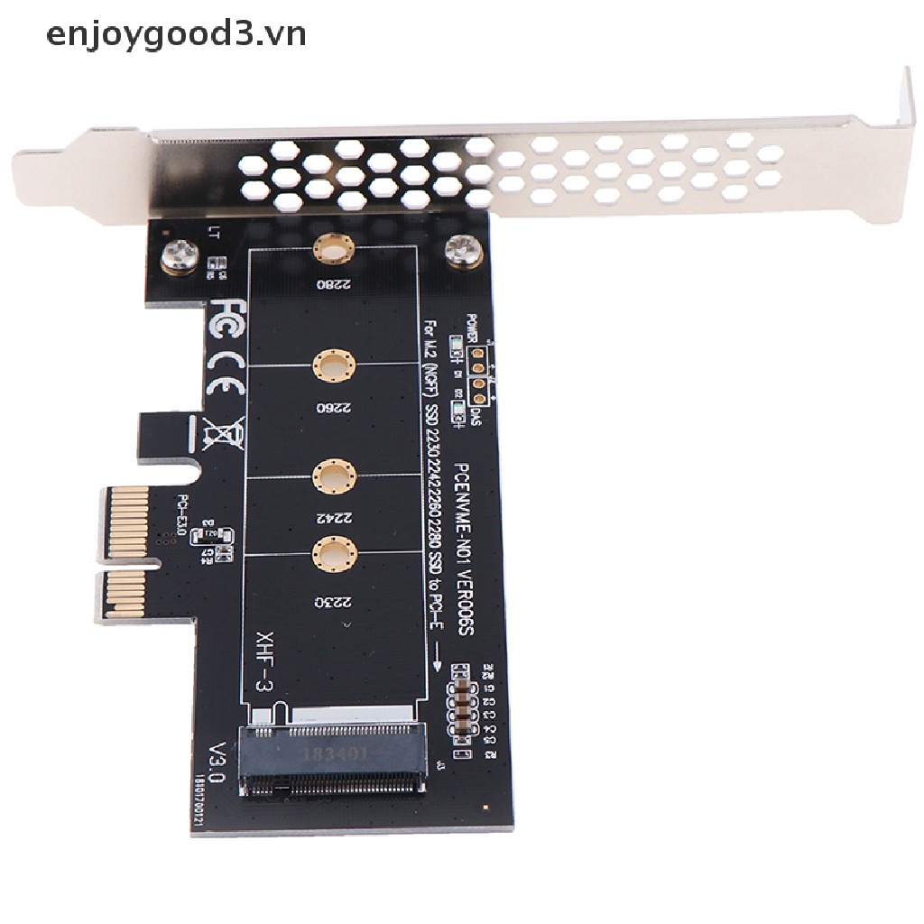 Bộ chuyển đổi PCIE sang M2 PCI Express 3.0 x1 sang NVME SSD hỗ trợ 2230 2242 2260
