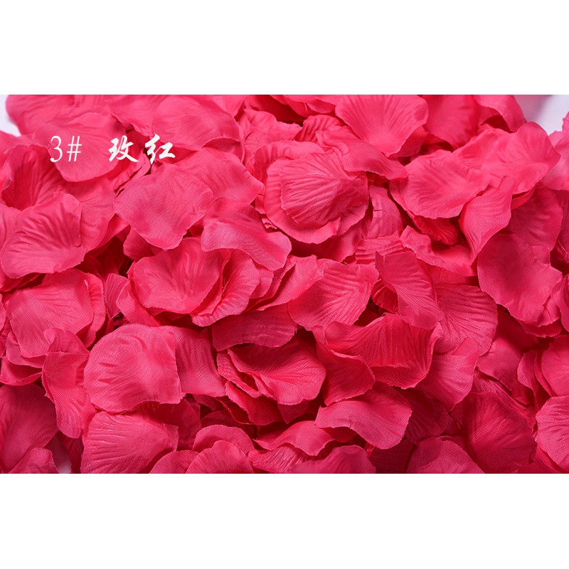 300 Cánh Hoa Hồng Giả Bằng Lụa Dùng Trang Trí Tiệc Cưới