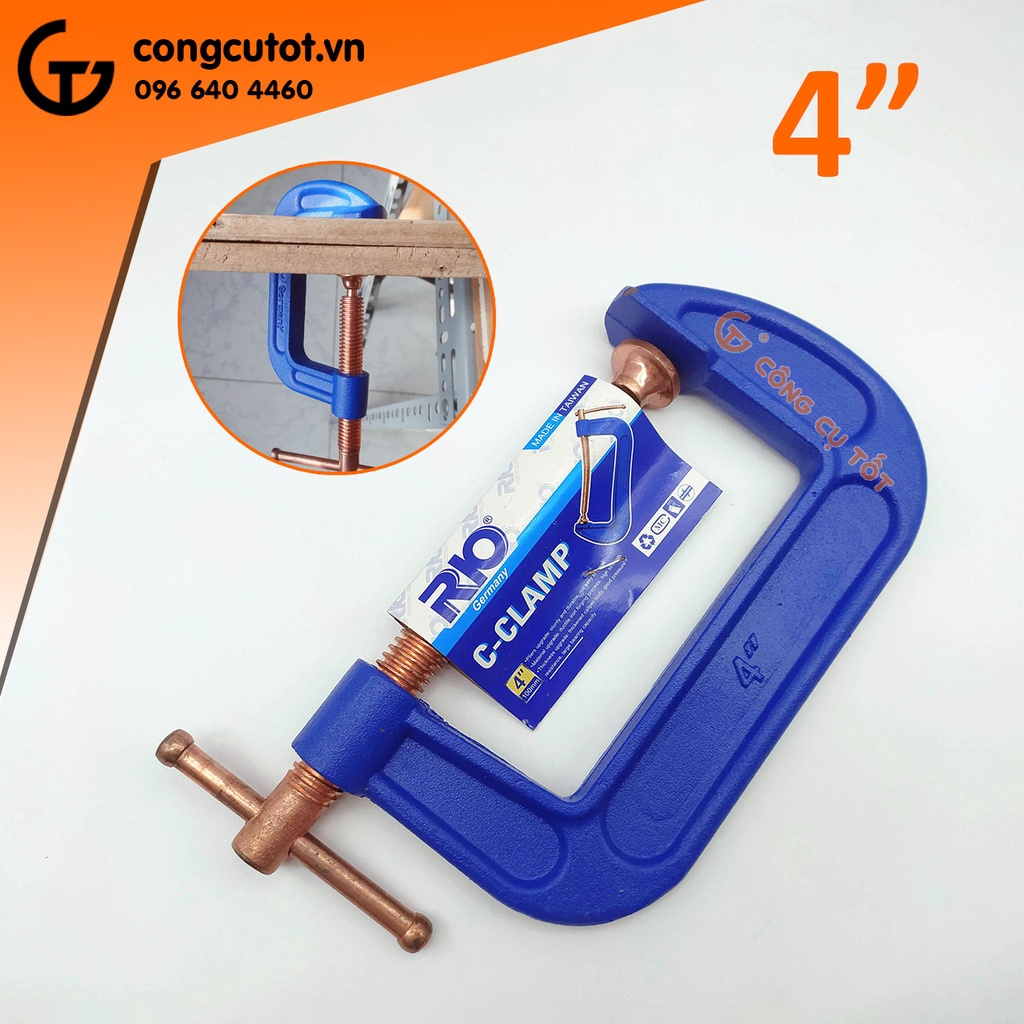 Cảo chữ C bằng sắt rèn dập nóng Rio Đài Loan