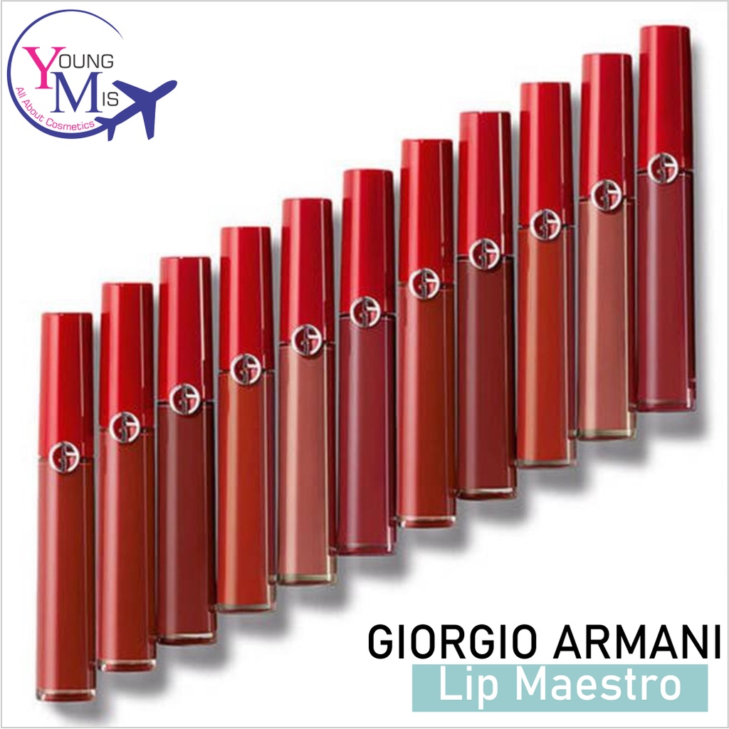 Son kem lì Giorgio Armani Lip Maestro 6.5ml - Youngmis.vn