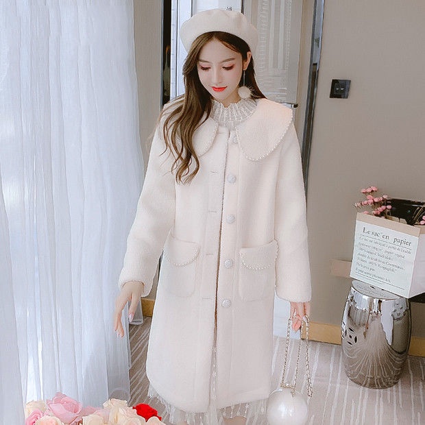 Áo Khoác Len Lông Cừu Hai Mặt Dày Dặn Dễ Phối Đồ Thời Trang 2021 Dành Cho Nữ 2021 | BigBuy360 - bigbuy360.vn