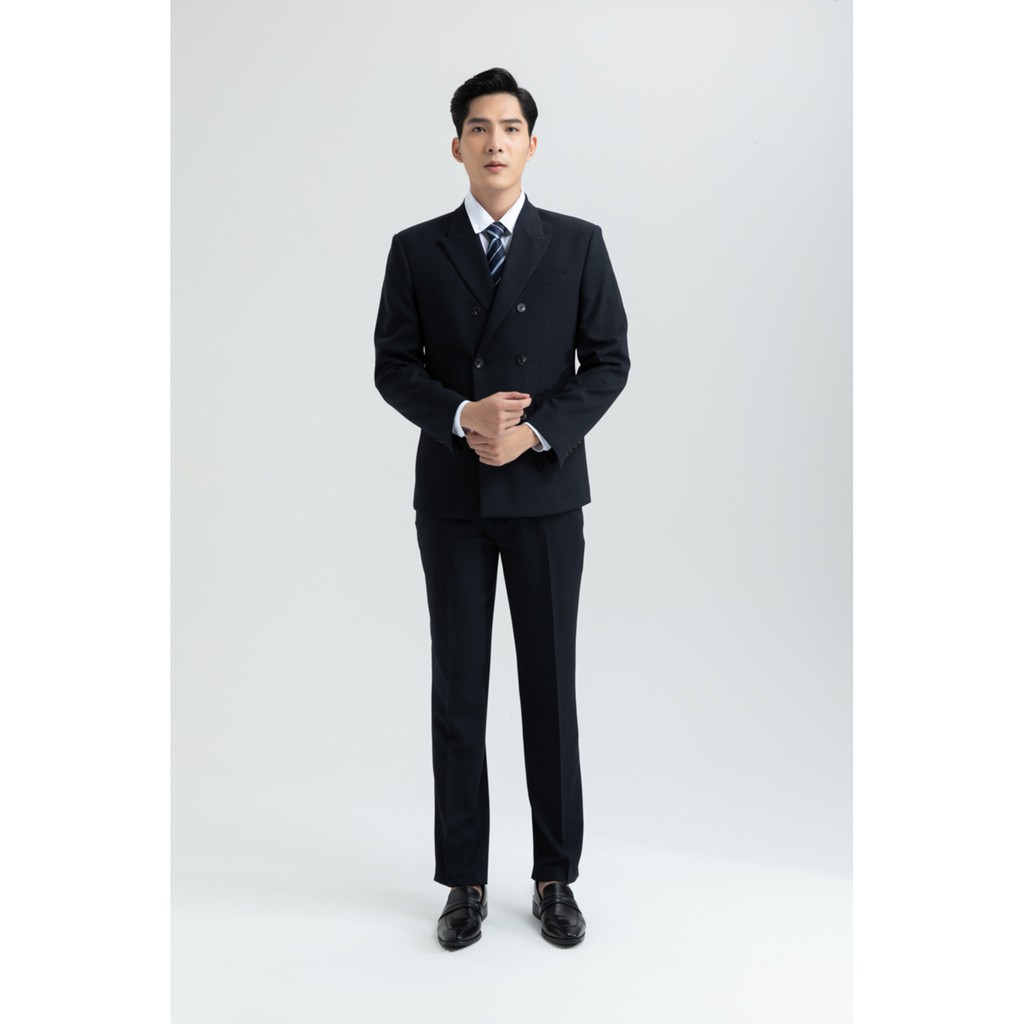 [NHẬP WABRTL5 GIẢM 10% TỐI ĐA 50K ĐH 250K ]Quần dài họa tiết kẻ nam IVY moda MS 22E2769
