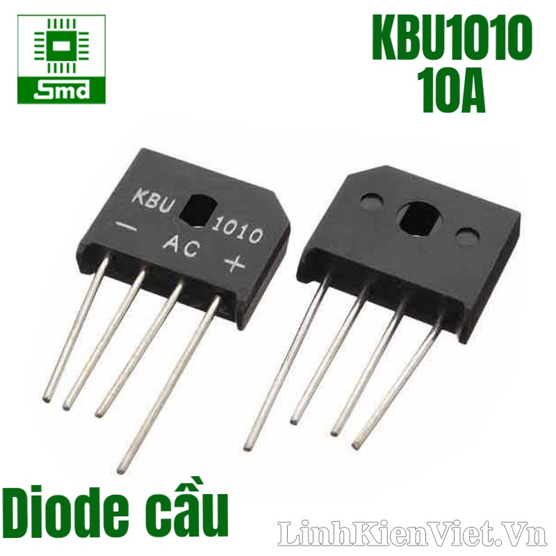 Diode cầu GBJ2510 1000v 25a  GBJ3510 35A - Diot chỉnh lưu linh kiện điện tử loại tốt