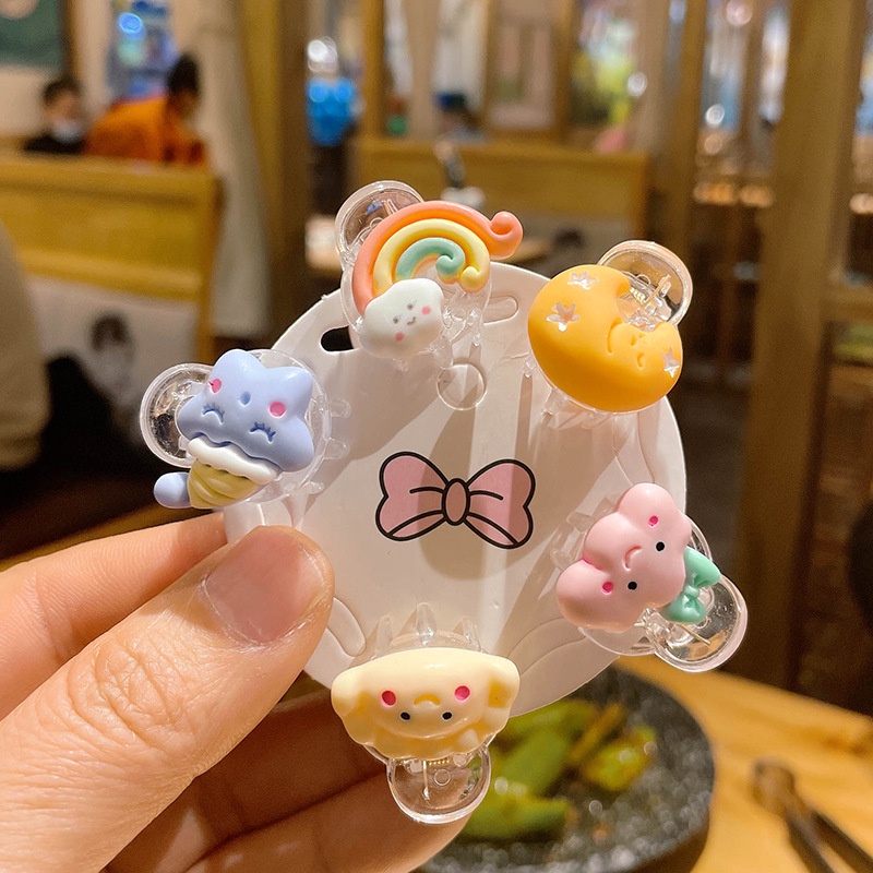 Kẹp Tóc Nhỏ Nhắn Dễ Thương Phong Cách Hàn Quốc Cho Bé Gái