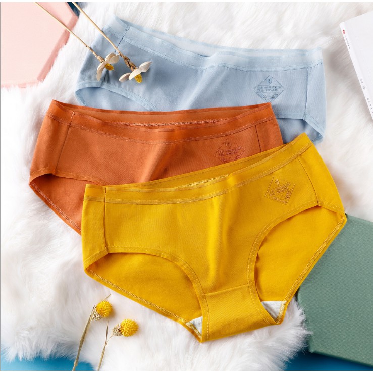 Quần lót nữ cotton viền ren kháng khuẩn có chọn size chọn màu QL04 | BigBuy360 - bigbuy360.vn