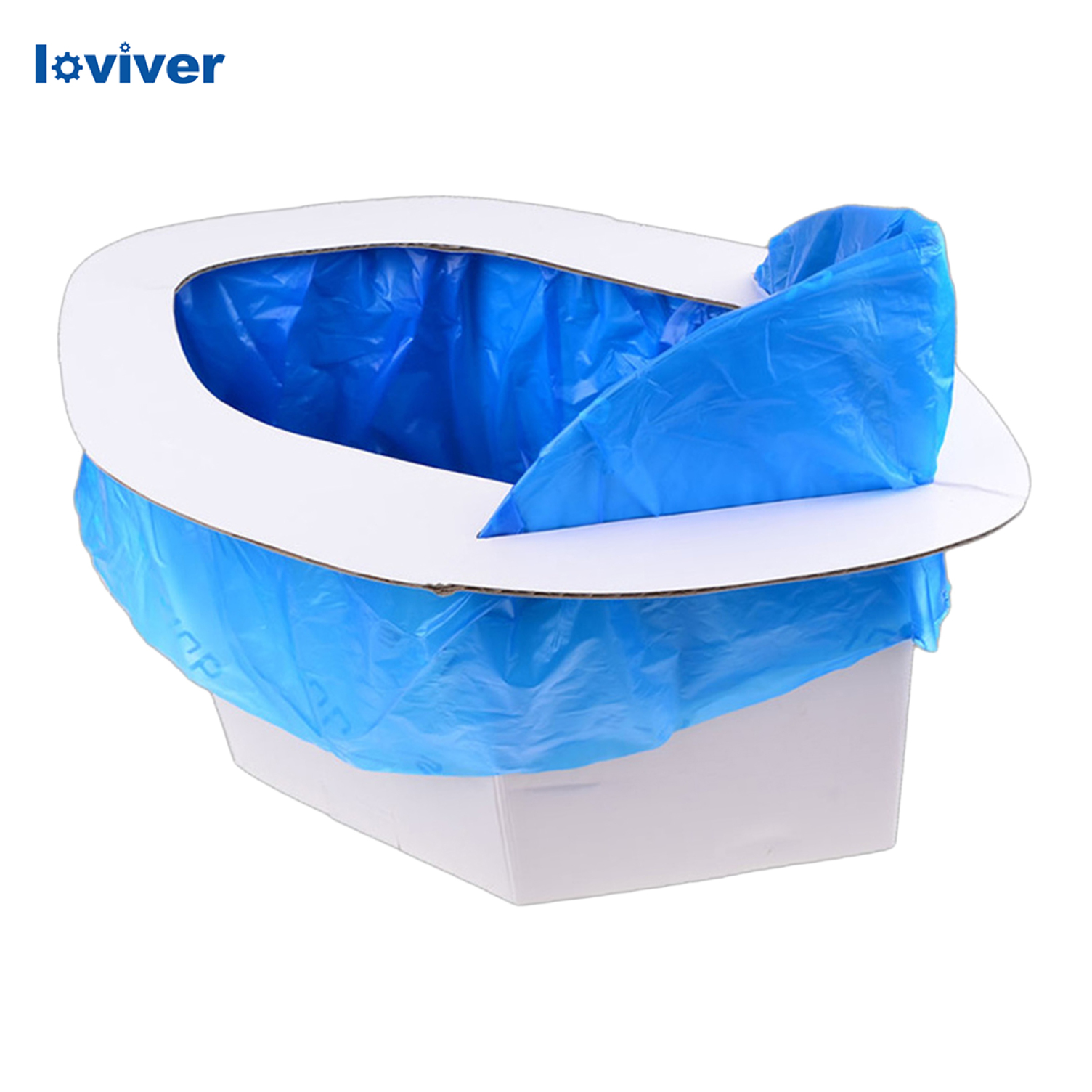 Ghế Ngồi Toilet Tạm Thời Loviver Cho Người Lớn Và Trẻ Em