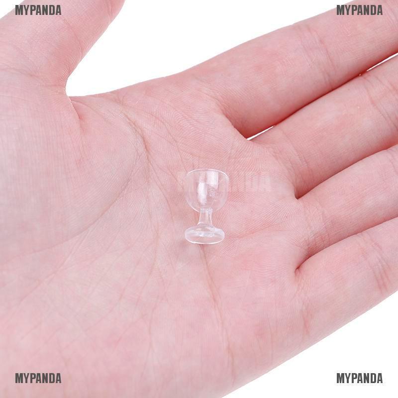 4 Ly uống rượu vang mini tỉ lệ 1 : 12 cho bé chơi đồ hàng