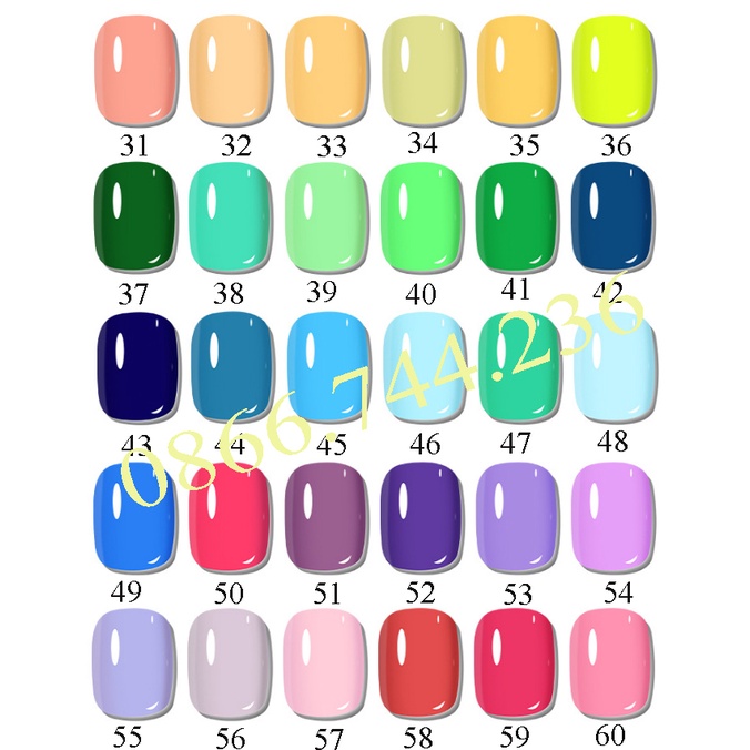 Sơn gel móng tay hơ đèn Gairriy chai15ml chăm sóc móng làm đẹp nail mi spa shop hoangnam