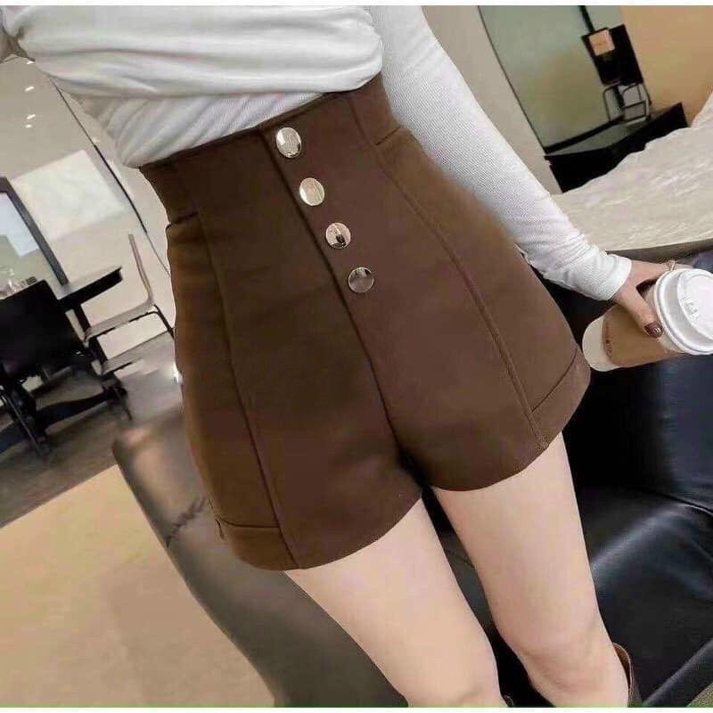 🔥 QUẦN SÓC CẠP CAO 4 KHU DỌC EO THON HÁCH DÁNG M18