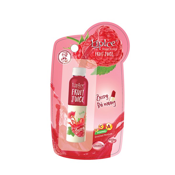 Son dưỡng chiết xuất trái cây Lipice Sheer Color Fruit Juice 4g