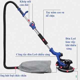Máy chà tường cây có đèn XH