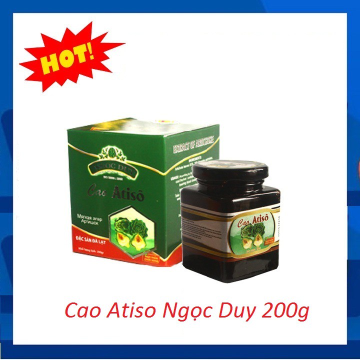 Cao Atiso Ngọc Duy hộp 200g