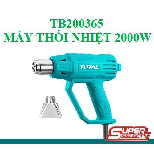 MÁY KHÒ NHIỆT THỔI HƠI NÓNG 2000W TOTAL TB200365