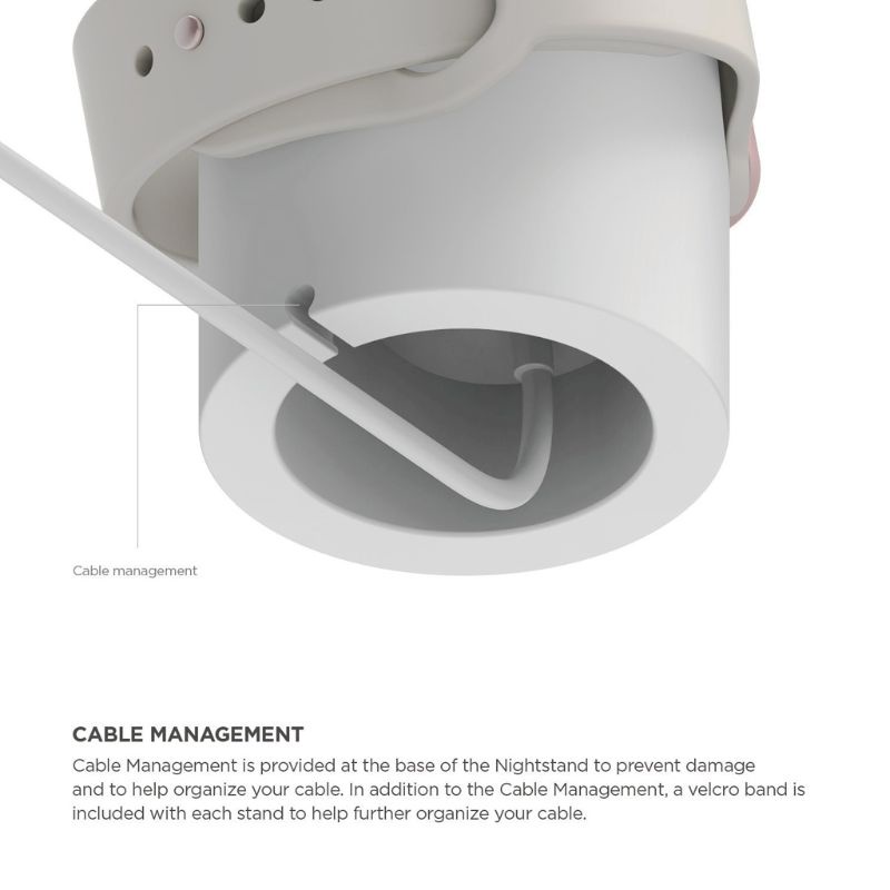 Đế Sạc NAMA Bằng Silicon Cho Dòng Đồng Hồ Thông Minh Apple Watch