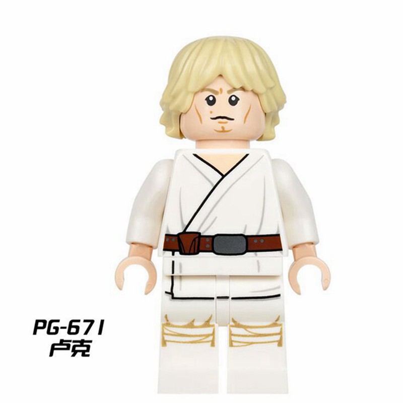 Mô Hình Đồ Chơi Lắp Ráp Lego Star Wars Yoda Darth Vader Luke Han Solo Midaloian Pg792