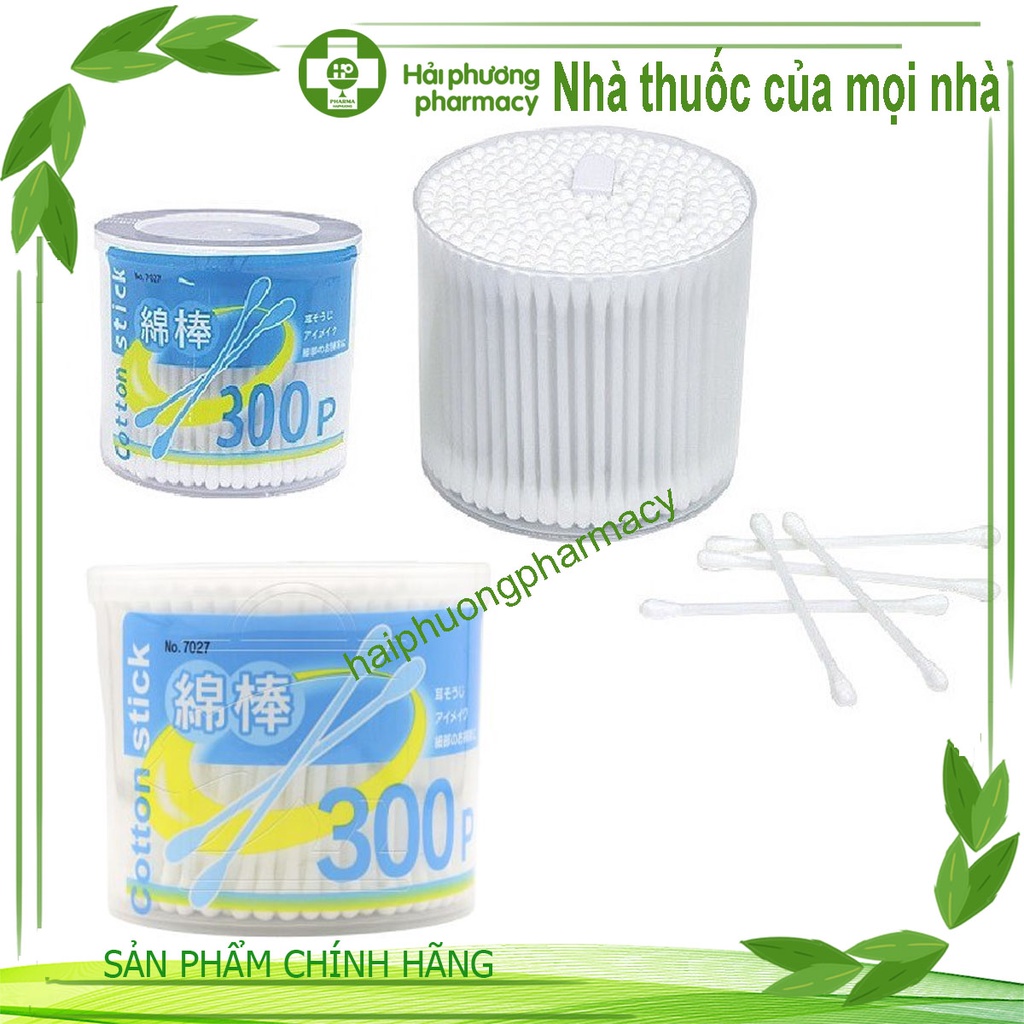 Hộp 300 bông ngoáy tai Makoto