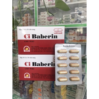 Ci BABERIN Vinaphar - - Hỗ trợ rối loạn tiêu hóa , đầy bụng, chướng hơi ,tiêu chảy