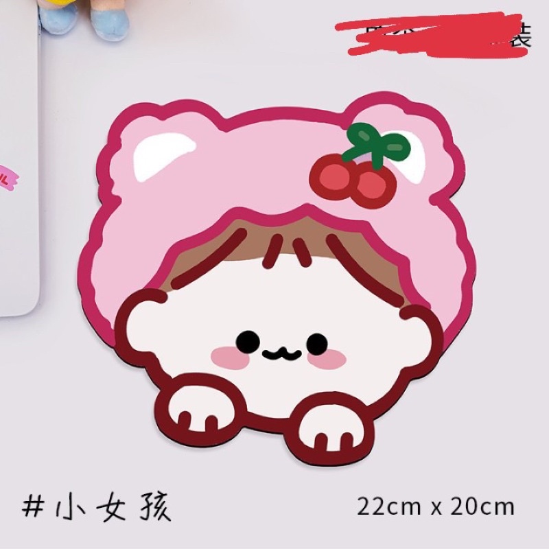 Miếng Lót Chuột Silicon Chống Trượt Hoạt Hình Phong Cách Hàn Quốc