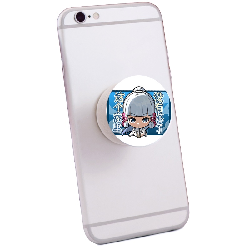 Popsocket - Giá đỡ điện thoại in hình GENSHIN IMPACT ver CHỮ NHẬT game anime chibi tiện lợi dễ thương