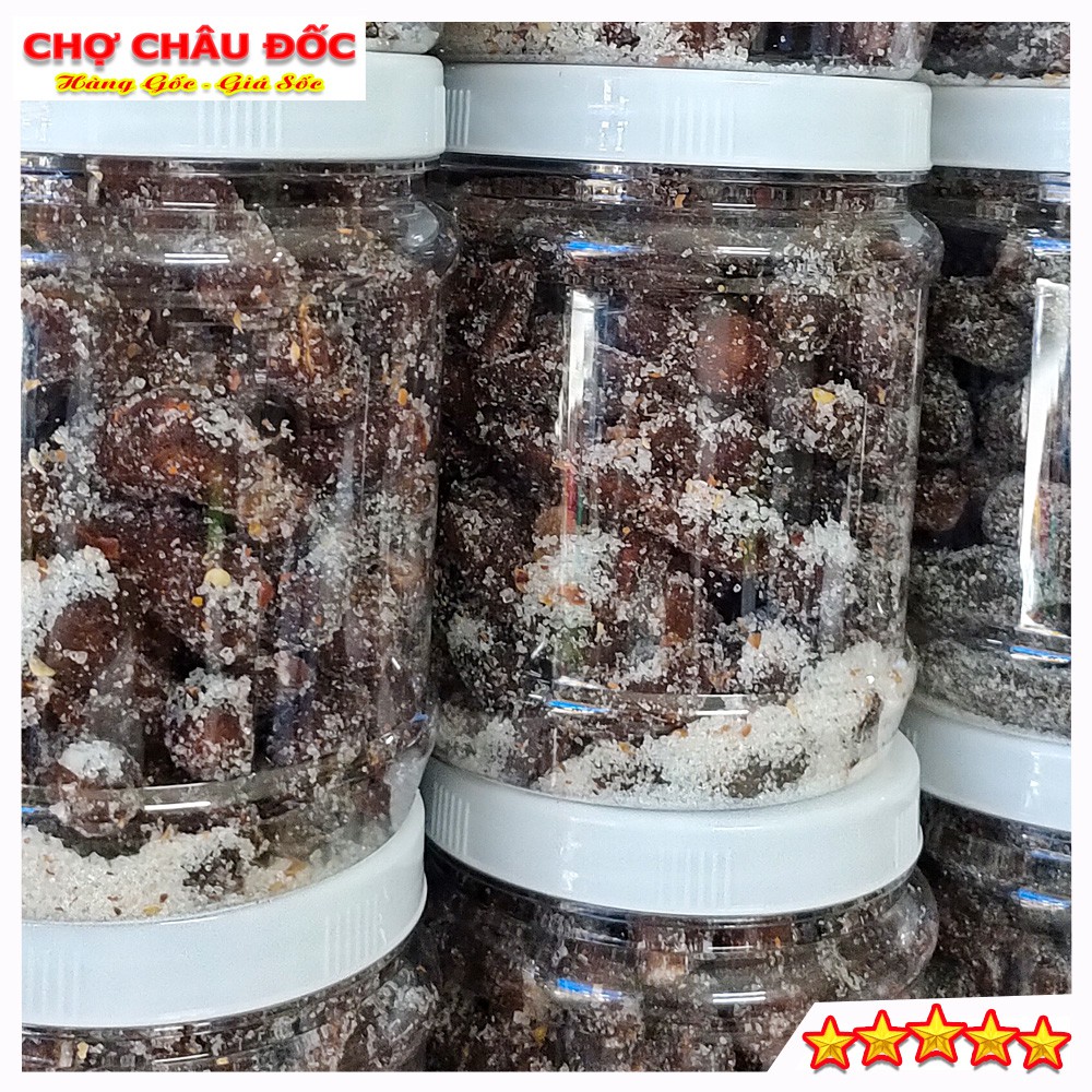 Hủ 500gr Me Lào Một Nắng Muối Ớt Bao Đường Loại Cay Cay Ngọt Ngọt Chua Chua Thơm Ngon