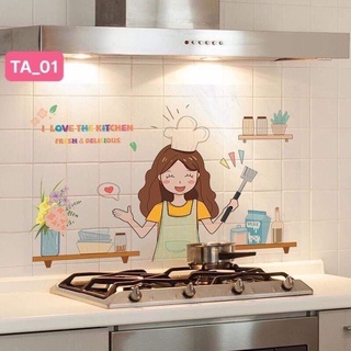 Decal dán bếp