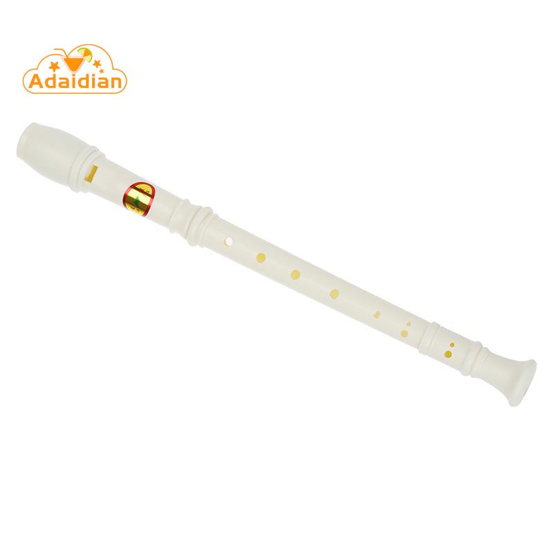 Sáo Nhựa 8 Lỗ Off White Làm Sạch Máy Ghi Âm Chuyên Dùng Cho Học Sinh