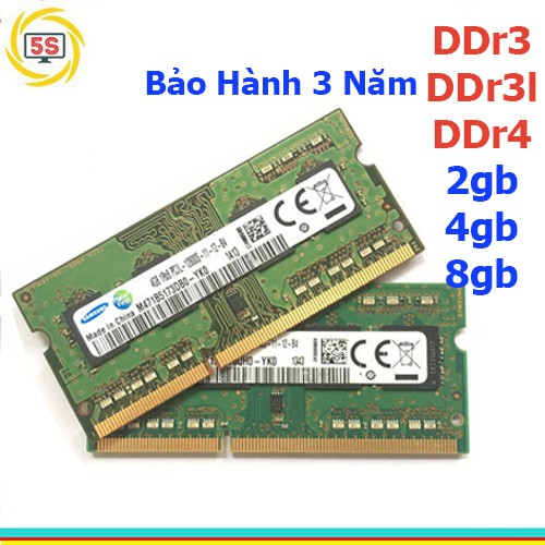 [ Video Test Ram ] Ram Laptop Samsung, Micro DDR3L 4Gb-Buss 1600- Full Box-BH 3 Năm