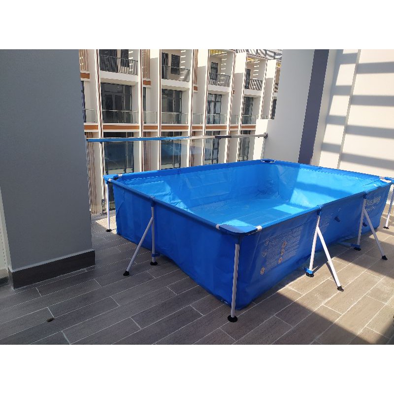 Bể Bơi khung 3m x 2.01m x 66cm Bể Bơi nhâp  khẩu Chính hãng Bestshop bể bơi HCM