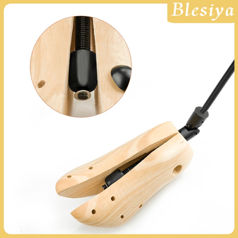 Dụng cụ nới rộng giày làm từ gỗ điều chỉnh được kích thước 43-46