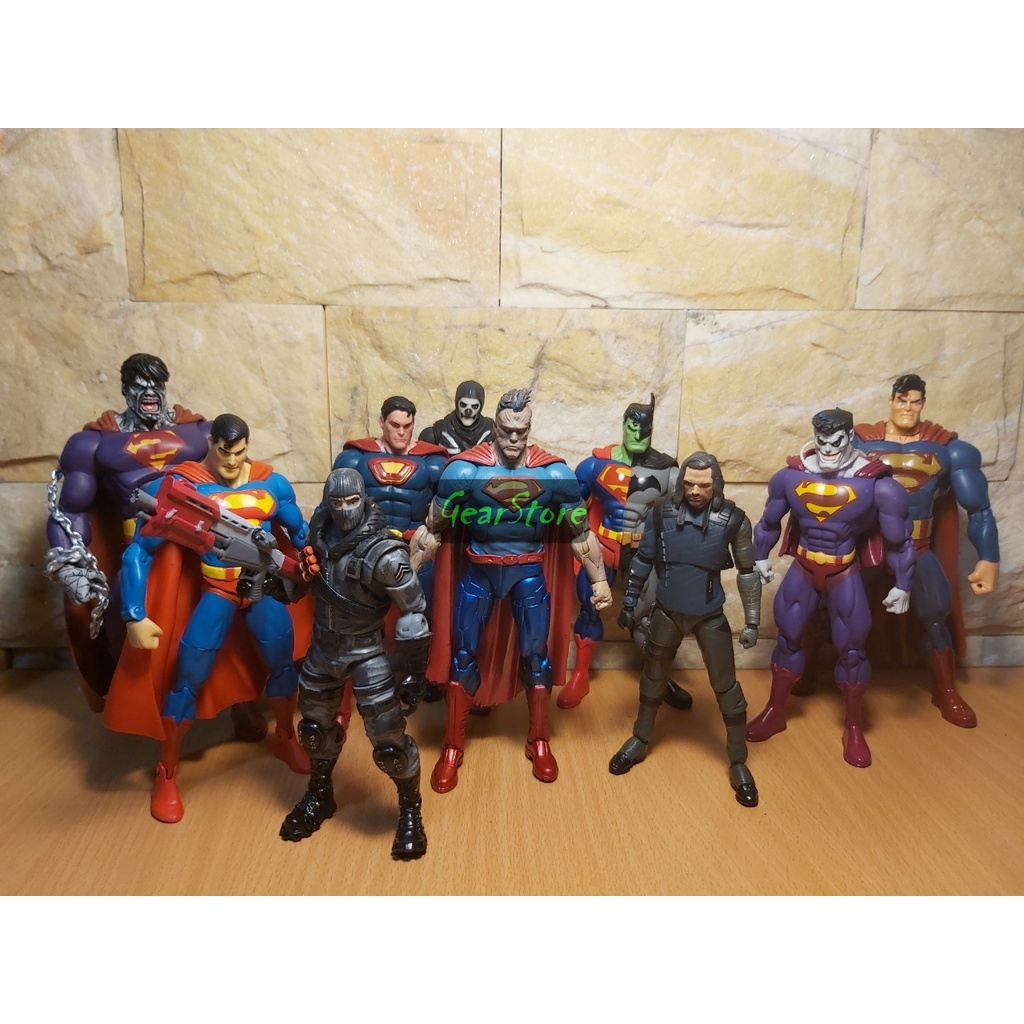 Mô hình Nhân Vật Superman , BatMan, Hulk, Chiến Binh mùa đông,  Fortnite xương,Fortnite quân phục,WWE FIGURE
