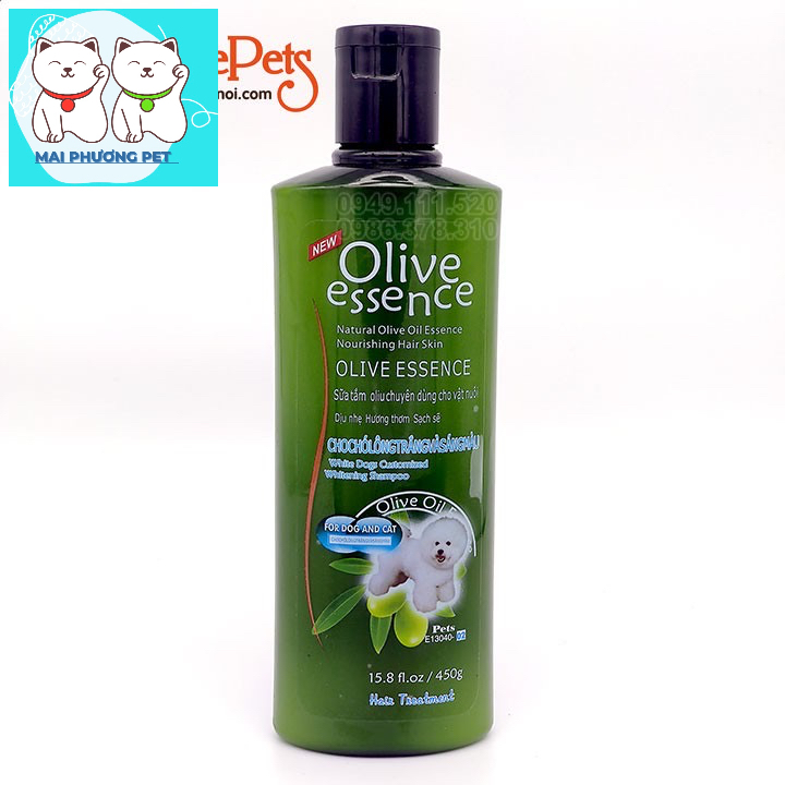 Sữa tắm Olive Essence dung tích 450ml cho Chó Mèo