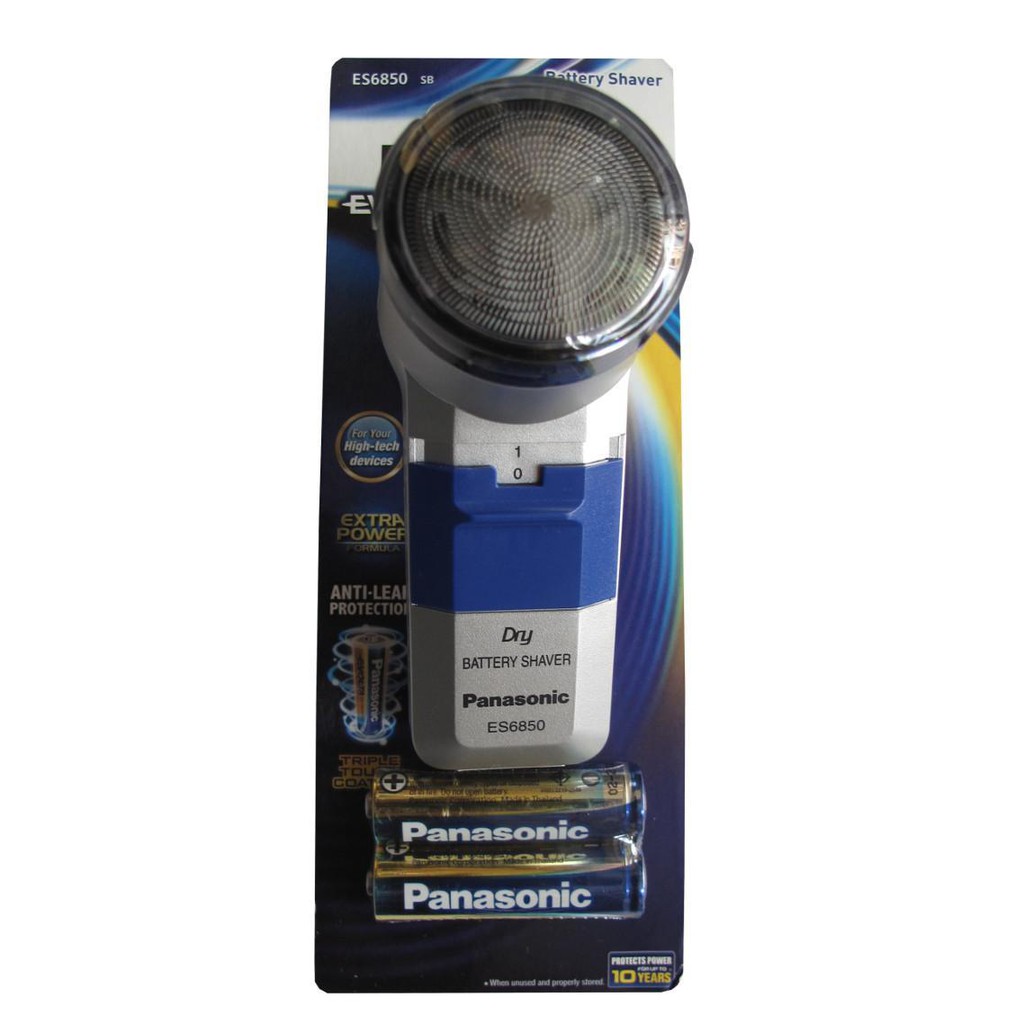 Máy cạo râu Panasonic ES6850 9 (tặng kèm 2 viên pin tiểu Evolta)