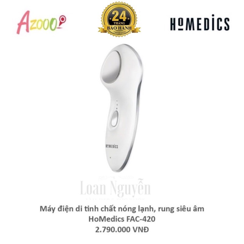 Máy điện di siêu âm Homedics FAC420 Mỹ [BH 2 NĂM]