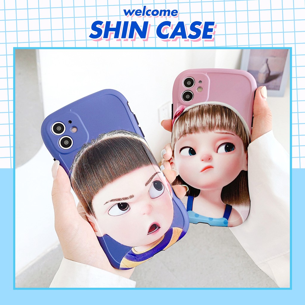 Ốp lưng iphone Baby V2 IMD viền cong dày dặn 6/6plus/6s/6splus/7/7plus/8/8plus/x/xr/xs/11/12/13/pro/max/plus/promax