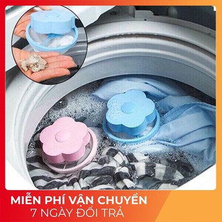 Phao Lọc Rác Máy Giặt - Túi Lưới Lọc Lông Tóc Bụi Vải Máy Giặt - FreeShip