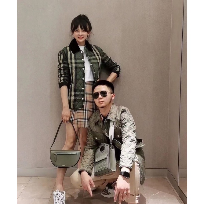 Áo khoác phao nữ BURBERRY BBR thời trang thu đông 2021