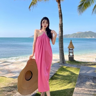 Đầm hai dây trễ vai kiểu dáng thanh lịch ngọt ngào