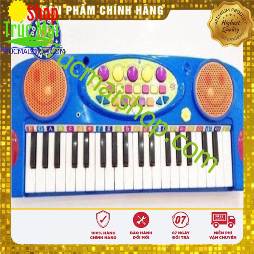 đàn organ HỘP ĐÀN ORGAN PIN MICRO CÓ CHÂN 3702A đàn piano