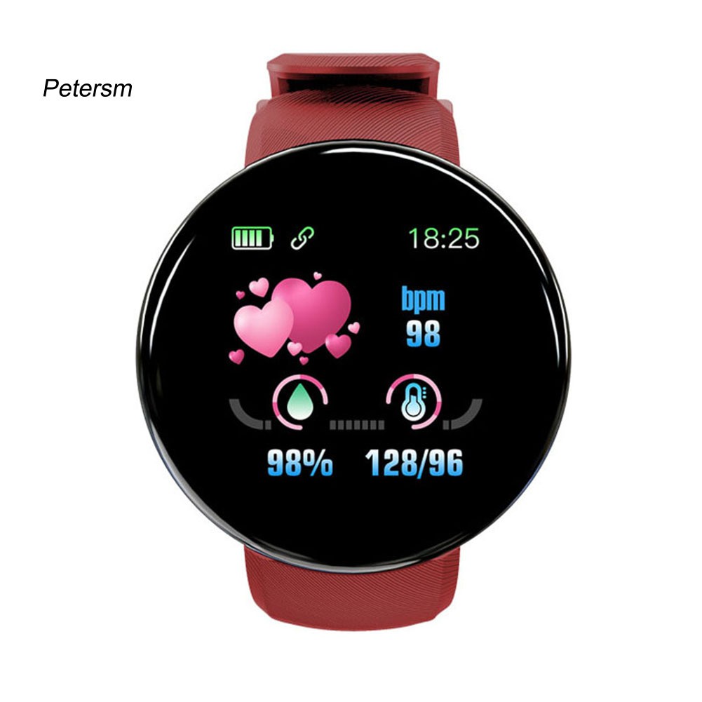 Bộ Vòng Tay Thể Thao Thông Minh Giám Sát Nhịp Tim &amp; Huyết Áp Xpd18