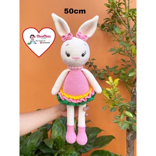 Thú len nhồi bông handmade - Thỏ chân dài