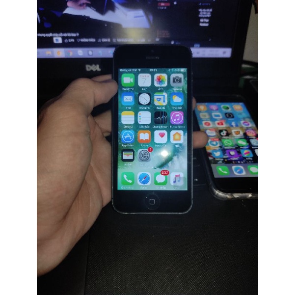 ĐT táo 5 Quốc Tế 16GB Màu Đen
