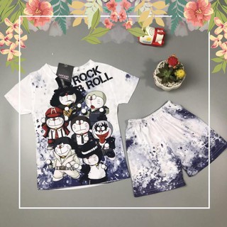 ( VTN ) Túi đựng Bộ thun mèo máy Doraemon Doremon rock rol